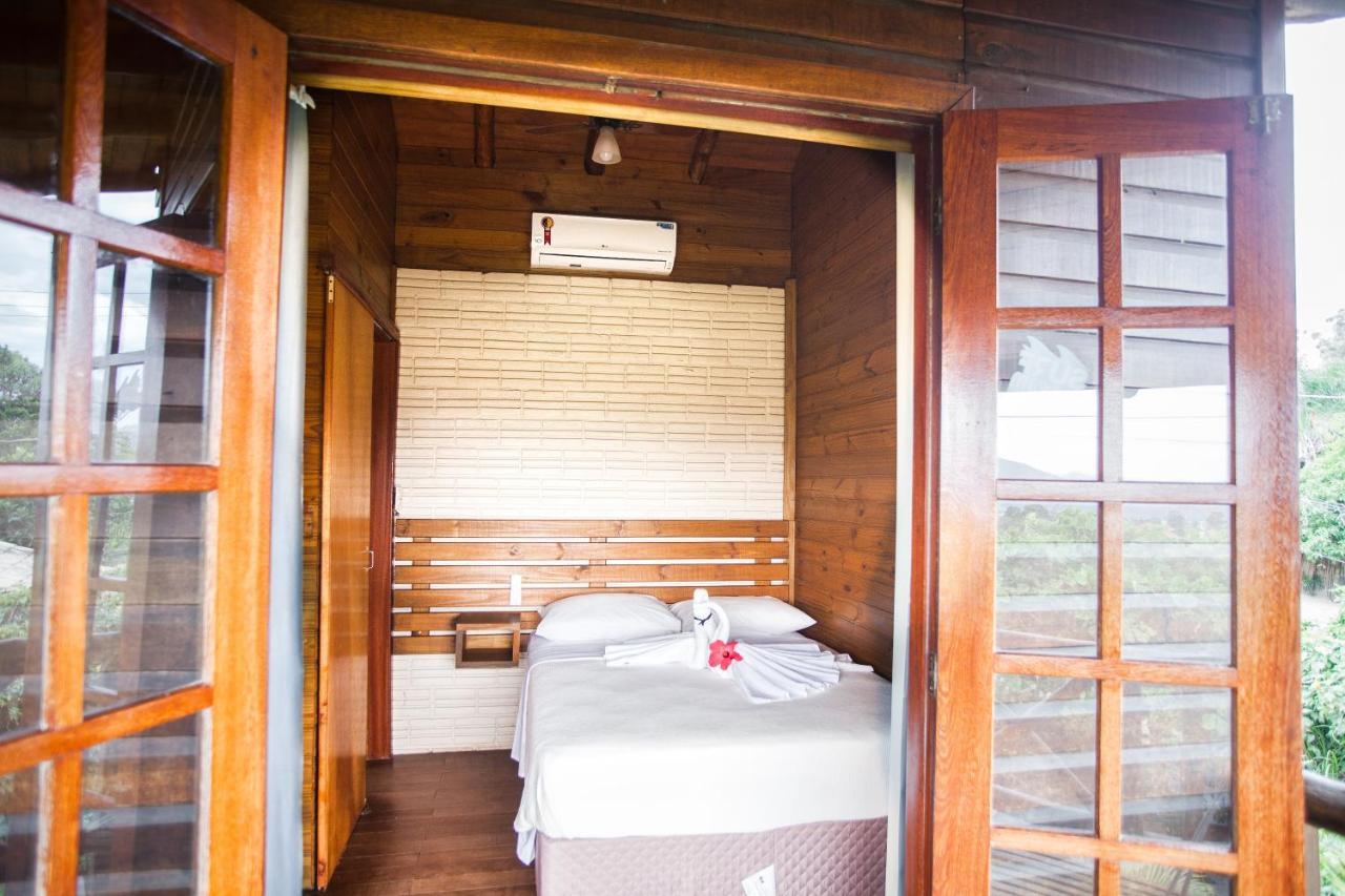 Pousada Cabanas Kaia Lua 프라이아도로사 외부 사진